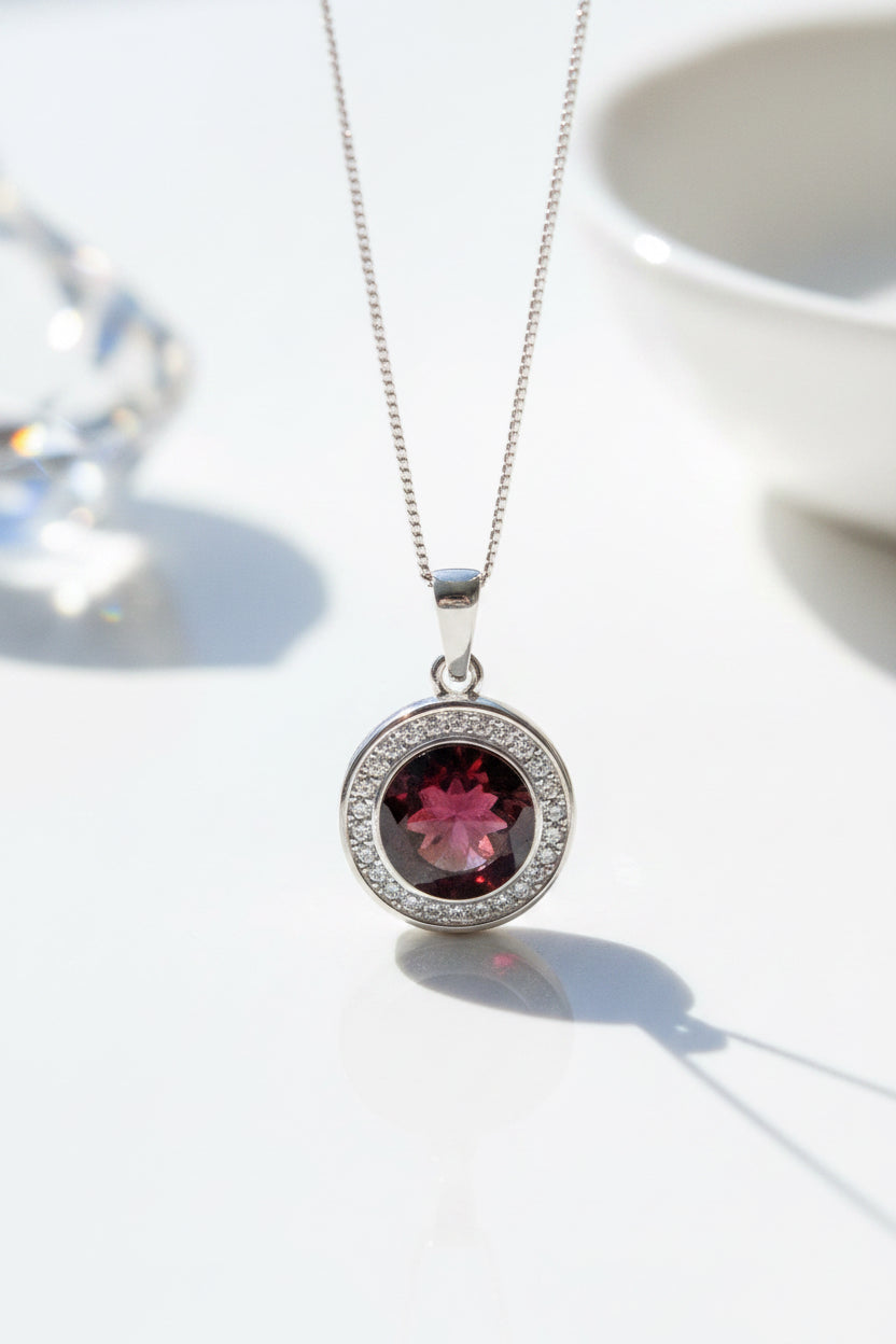 Halo Circle Pendant