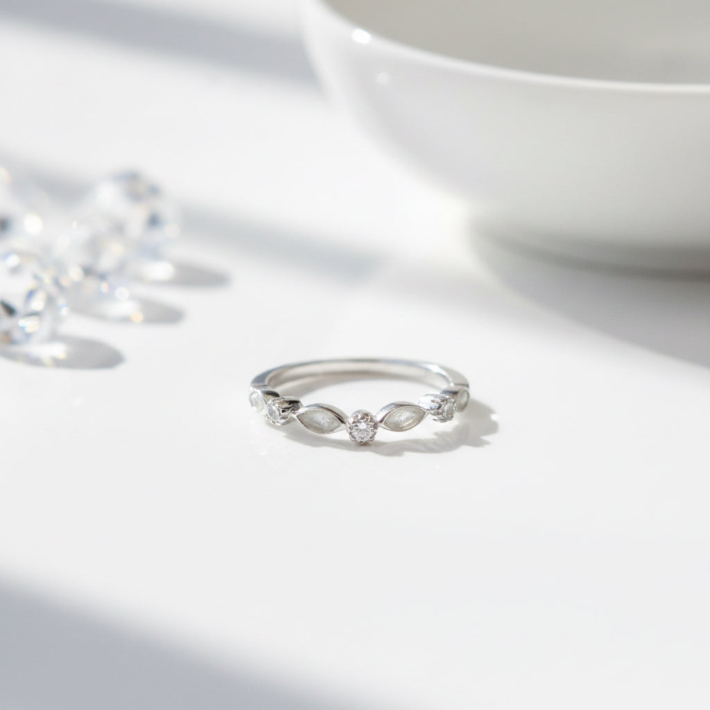 Marquise Cluster Ring