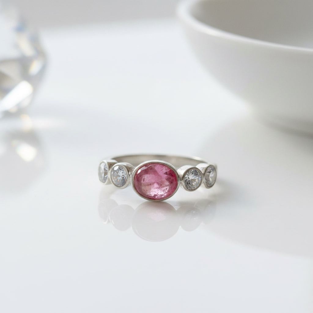 Oval Trilogy Ring