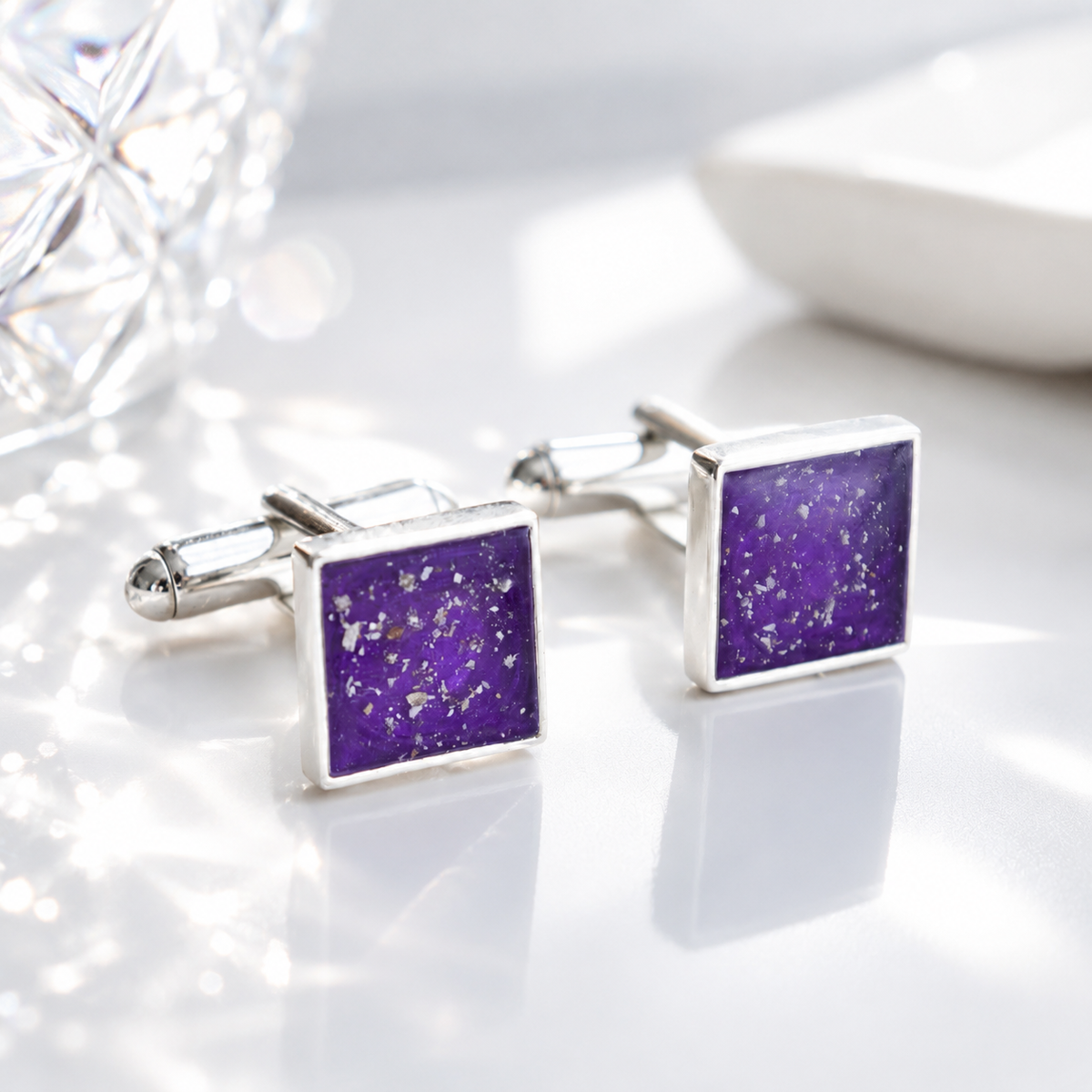 Square Stud Cufflinks