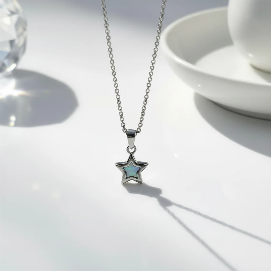 Mini Star Pendant Stainless Steel