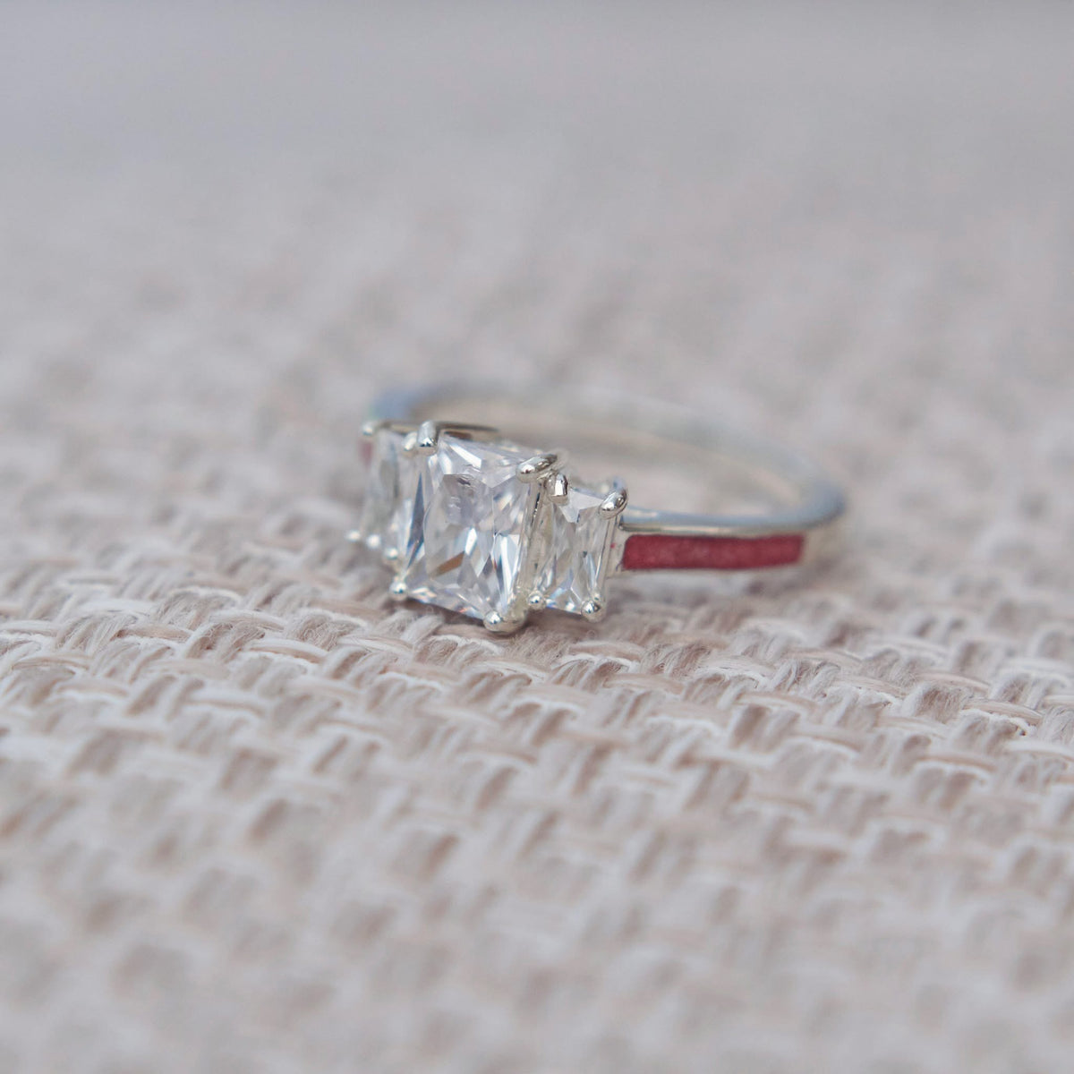 Triple Stone Ring