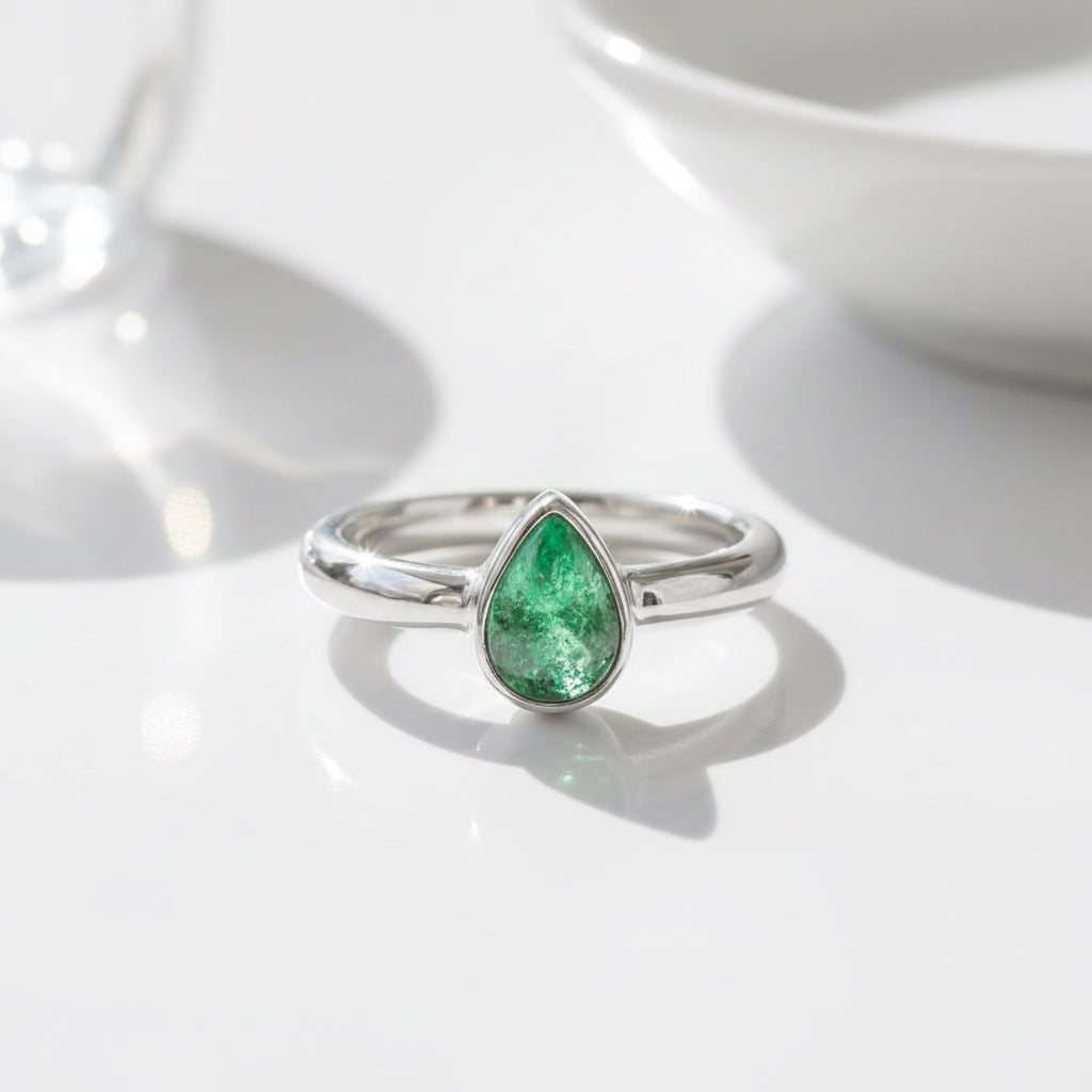 Classic Teardrop Ring