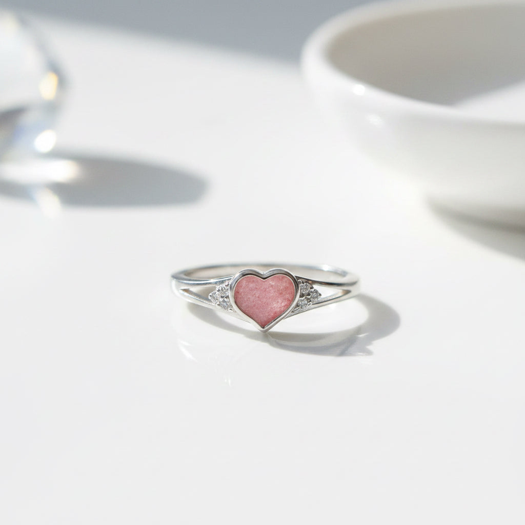 Heart Halo Ring