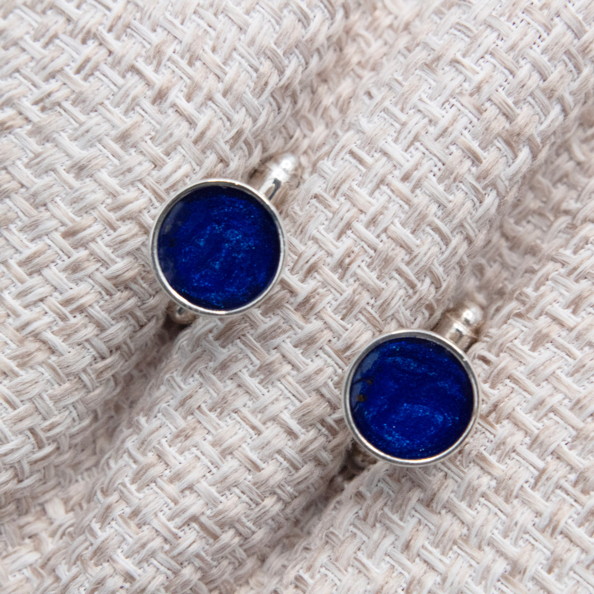 Edmund Round Stud Cufflinks