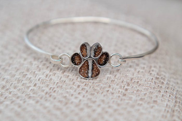 Rosie Pawprint Bangle