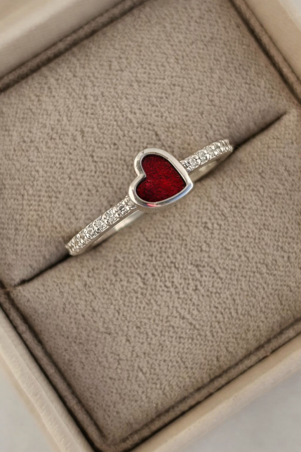 Lenore Heart Ring