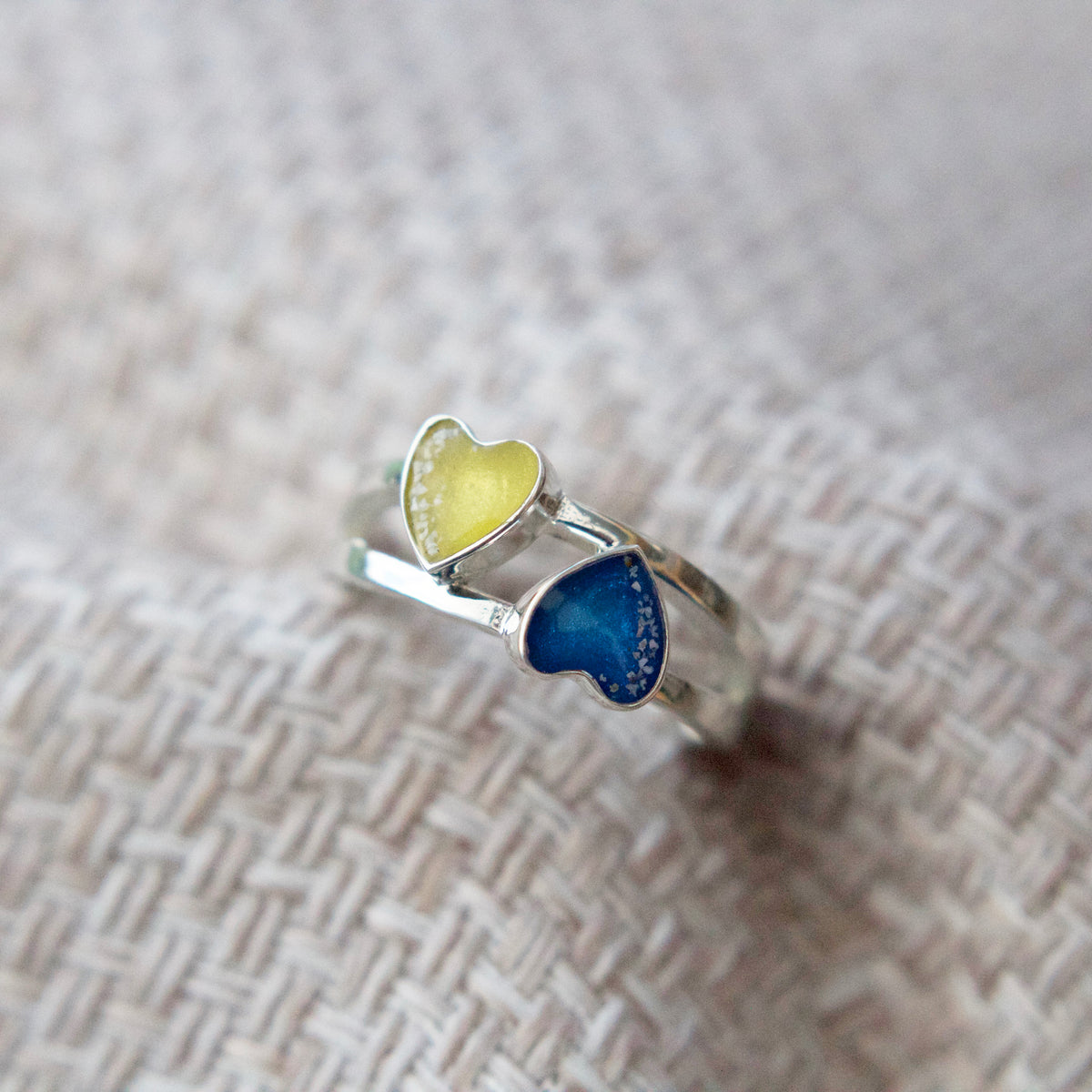 Gwyneth Double Heart Ring