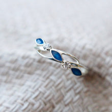 Triple Marquise Twist Ring