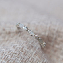 Five Channel Marquise Ring