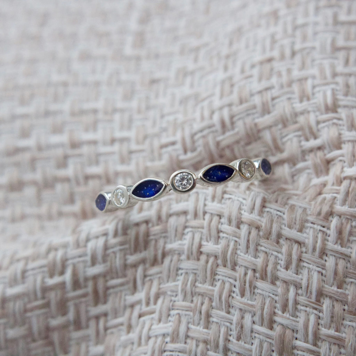 Eternity Opal Ring