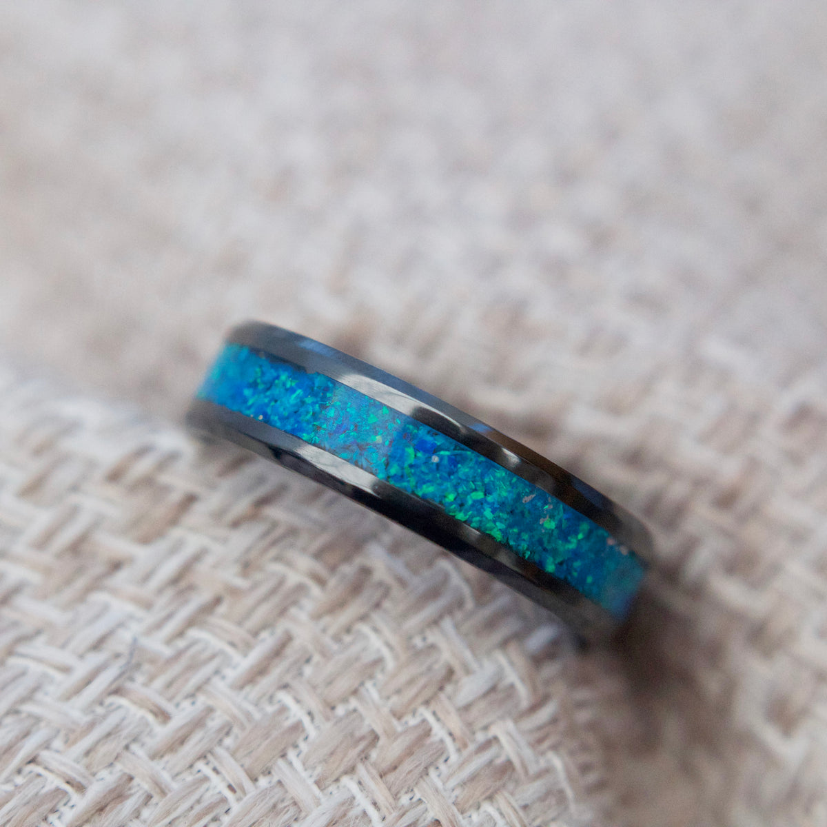 Black Ceramic 6mm Ring