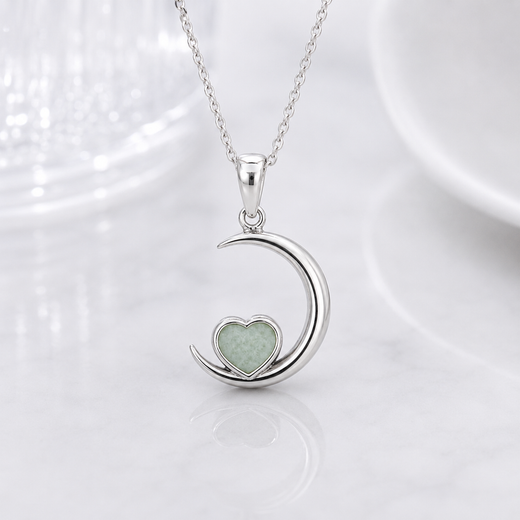 Moonlit Heart Pendant