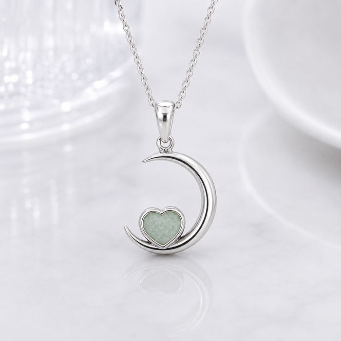 Moonlit Heart Pendant