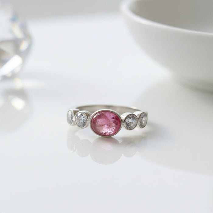 Oval Trilogy Ring