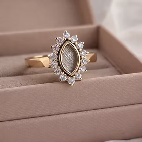 Gold Sunburst Ring