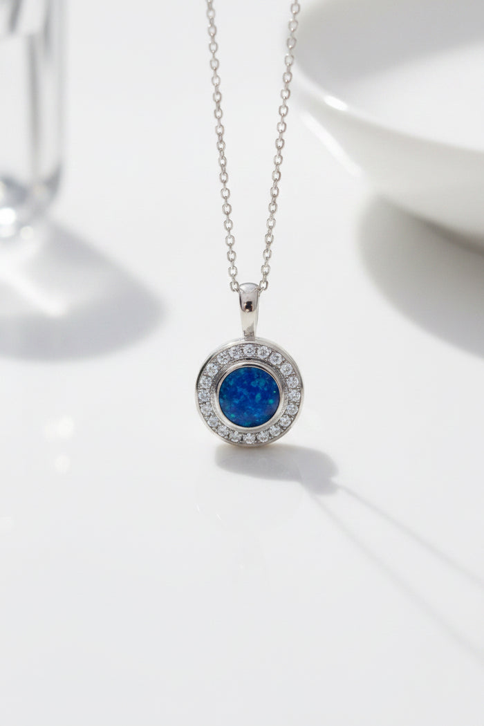 Circle Halo Pendant