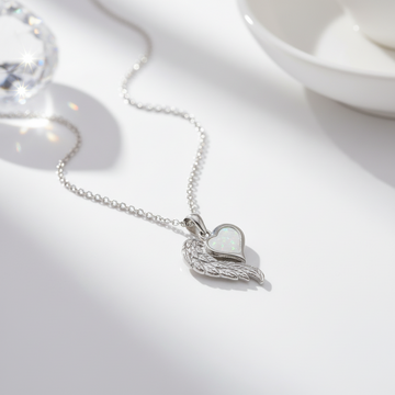 Angel Wing Stainless Steel Necklace