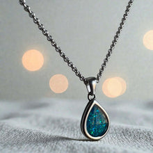 Teardrop Stainless Steel Pendant