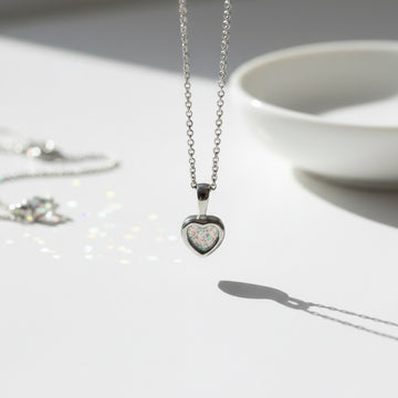 Mini Heart Stainless Steel Pendant