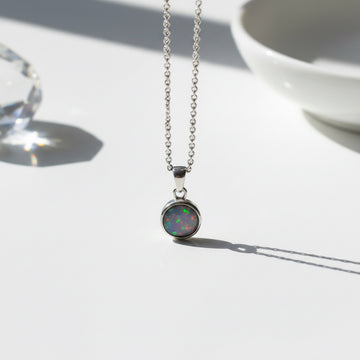 Round Stainless Steel Pendant