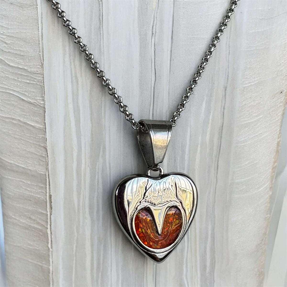 Horse Hoof Stainless Steel Pendant