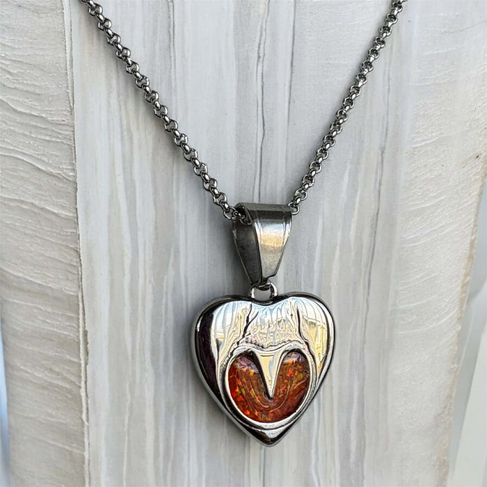 Horse Hoof Stainless Steel Pendant
