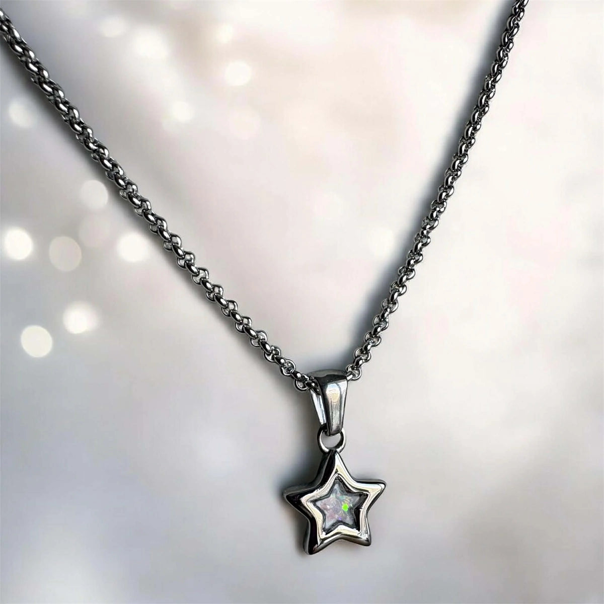 Mini Star Pendant Stainless Steel