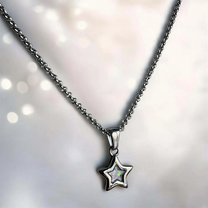 Mini Star Pendant Stainless Steel