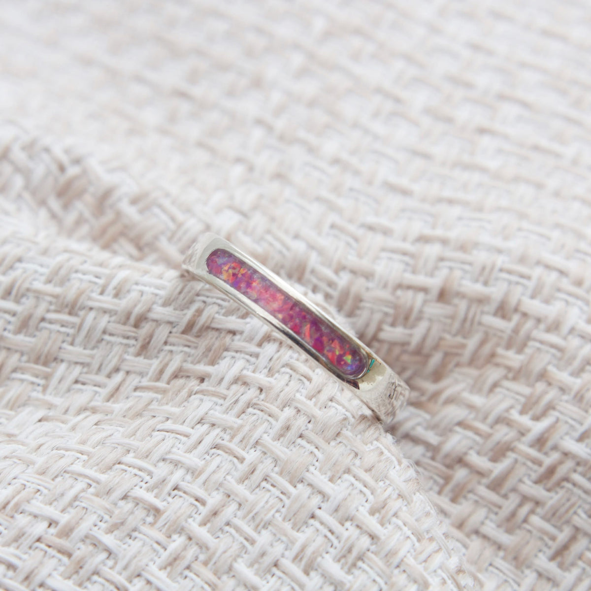 Ladies Half Channel Ring