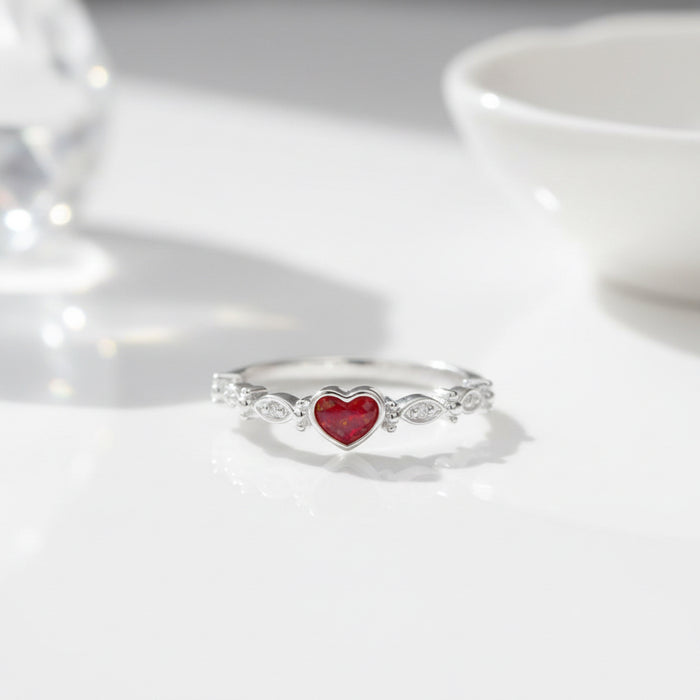 Heart Eternity Ring