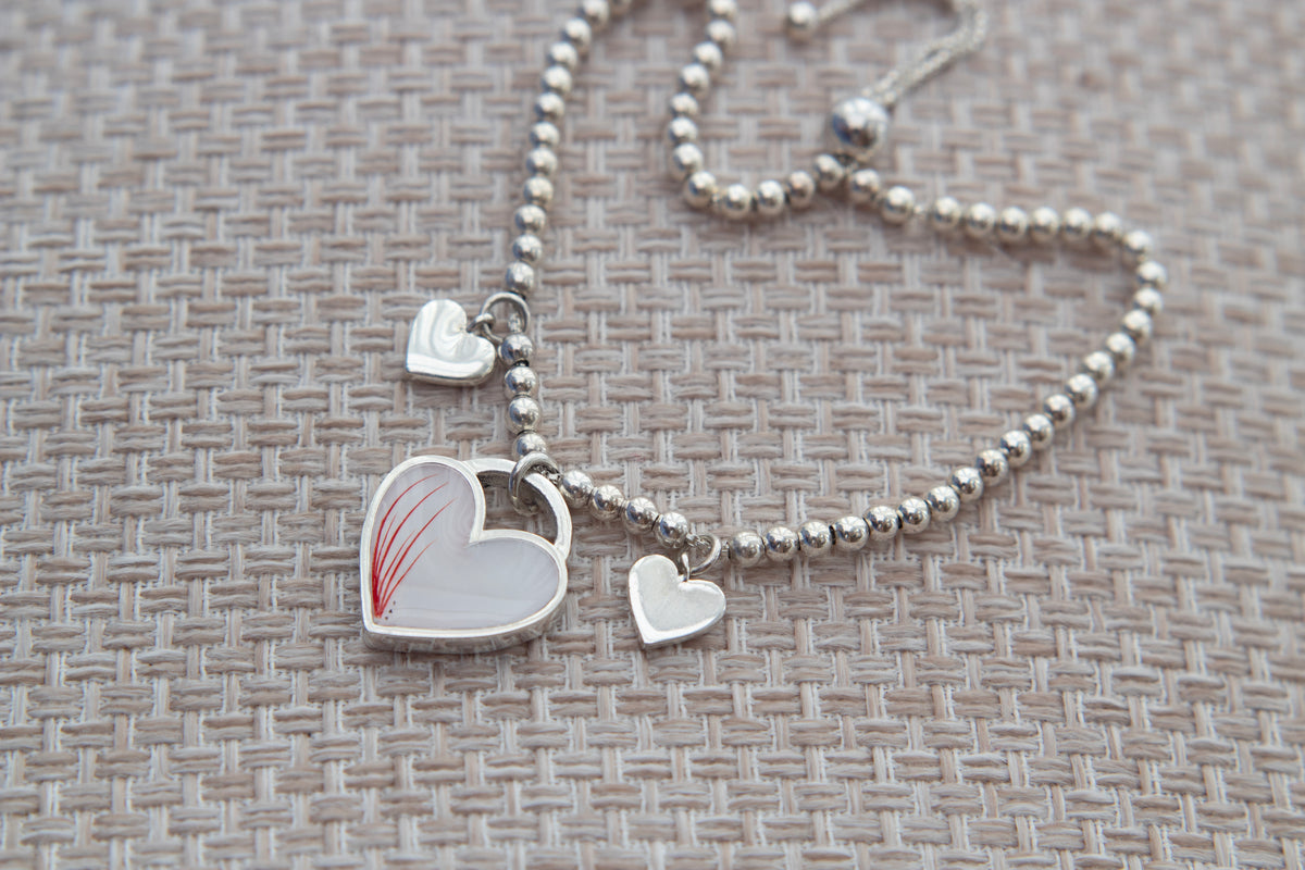 Polly Triple Heart Bracelet