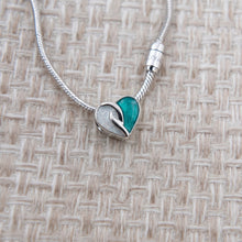 Double Heart Stainless Steel Charm