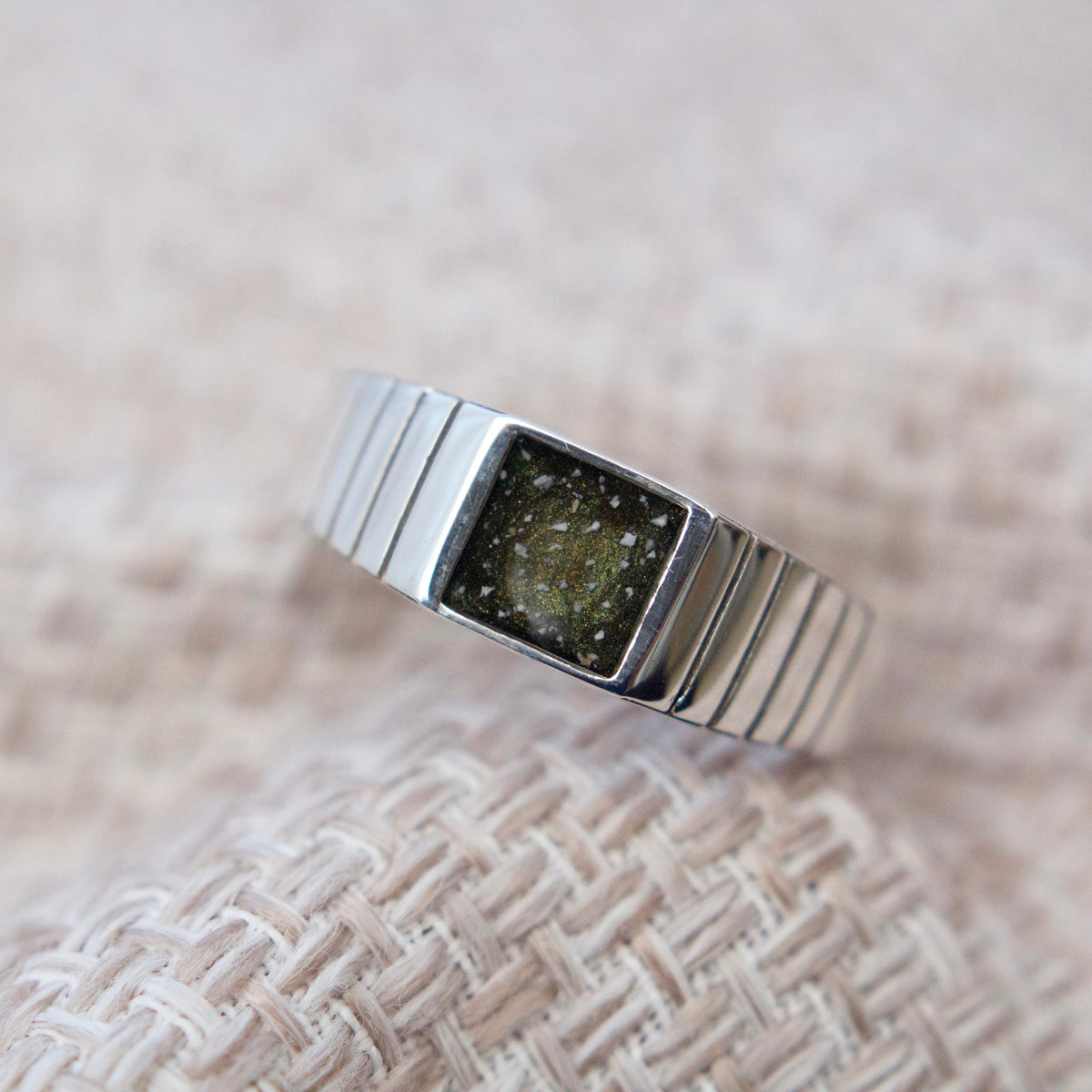 Basil Ridge Signet Ring
