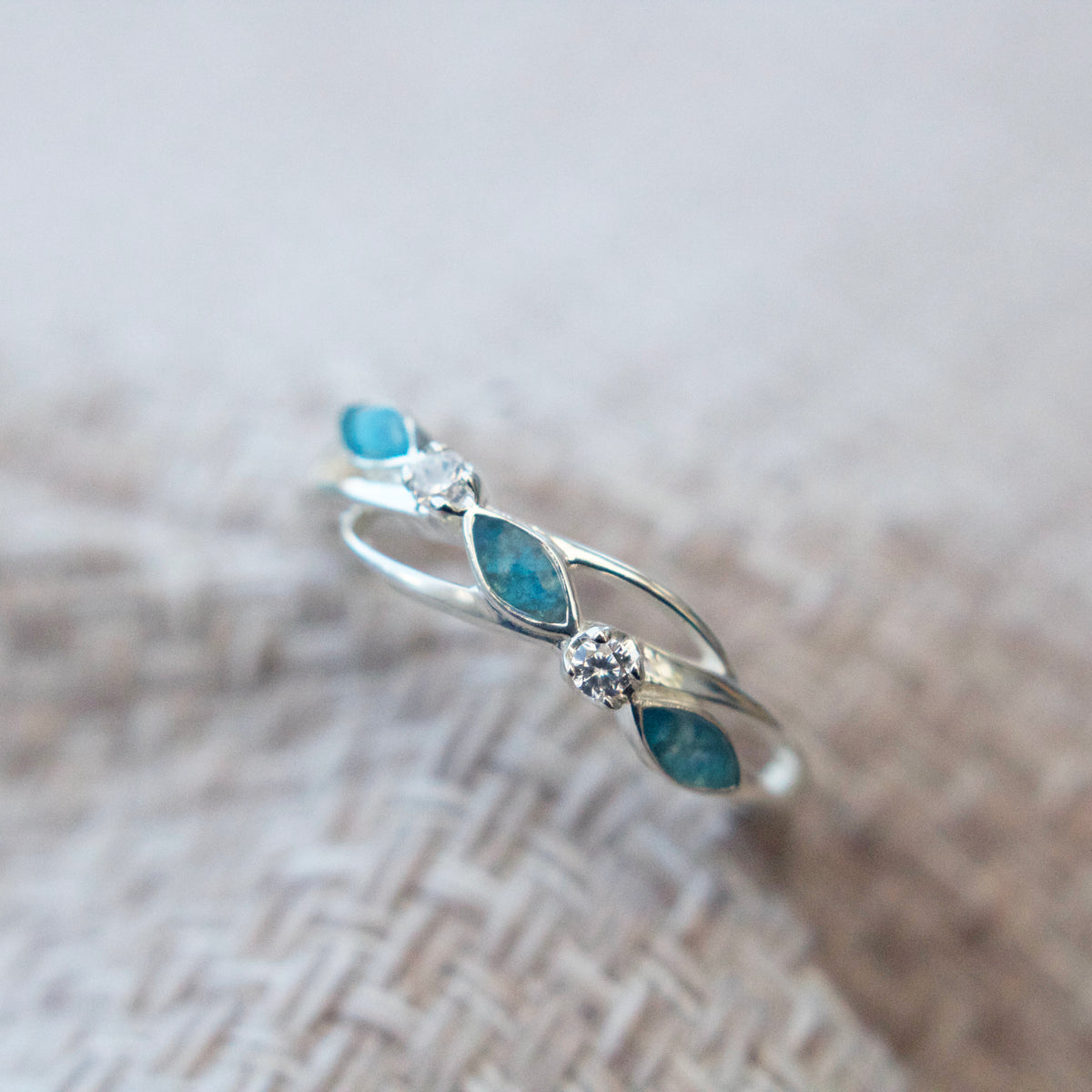 Matilda Marquise Twist Ring