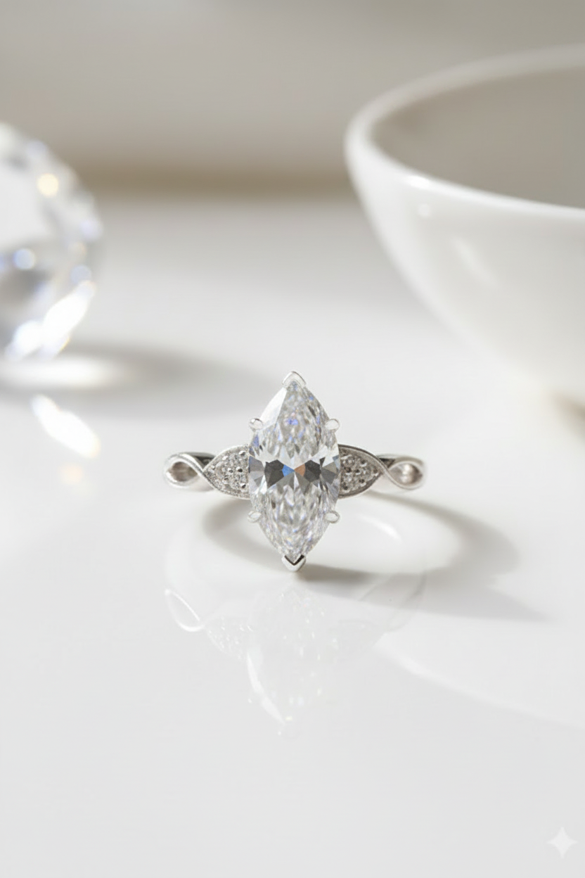 Infinity Marquis Ring