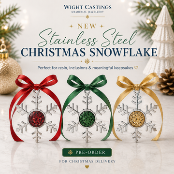 Stainless Steel Snowflake Tree Decoration