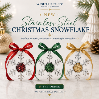 Stainless Steel Snowflake Tree Decoration